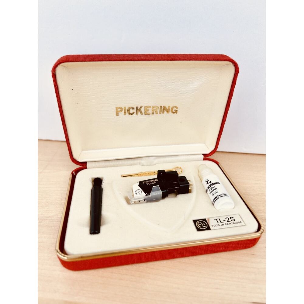 NOS NEW Pickering TL-2S Phono Cartridge P-Mount - Mint in Original Case & Kit